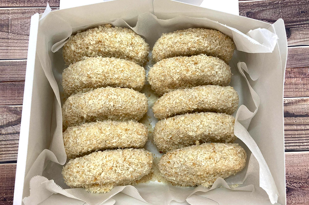 フクシマのコロッケ70g×12個（油調理済 冷凍）【男鹿市 福島肉店】