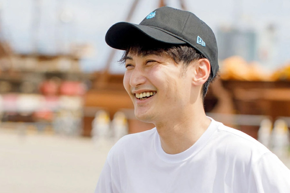 【数量限定】男鹿ナマハゲロックフェスティバル × NEW ERA 刺繍 LOGO CAP（黒 × アクア）ニューエラ キャップ コラボ 9TWENTY ONRF コットン