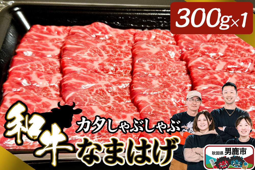 和牛なまはげ カタしゃぶしゃぶ 300g 大進農場