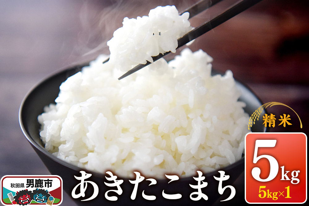令和7年産 あきたこまち （精米）5kg（5kg×1袋）1回のみお届け スズキファーム
