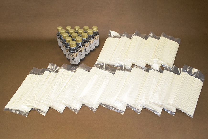 稲庭屋いなにわうどん業務用 500g×15袋 めんつゆ付 ふるさと納税 秋田県 稲庭うどん【（有）稲庭屋】[D0601]