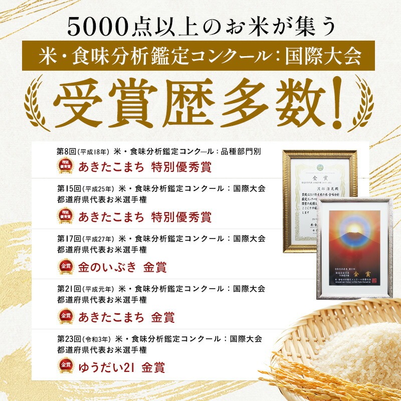 令和7年産米 冷めても美味しい玄米 特別栽培米 金のいぶき 15kg（5kg×3袋） 玄米 米 農家直送 受賞歴多数 ＼自然由来の漢方栽培／ ふるさと 人気 ランキング【渡部 浩見】[D5-2101]