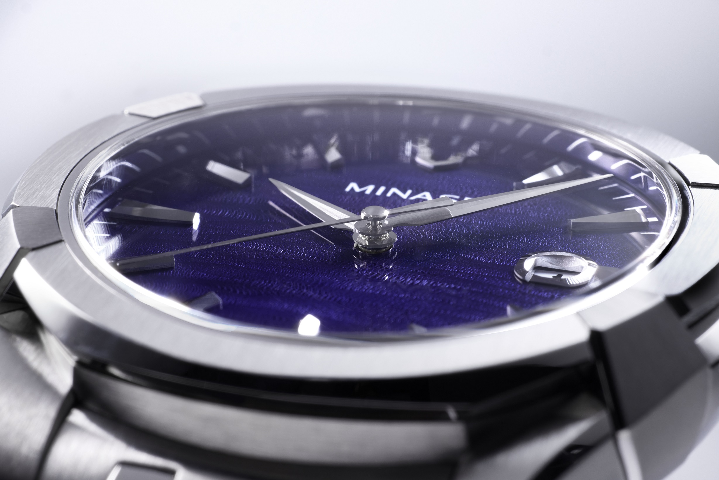 MINASE時計 Uruga42 ブレスレットタイプ（UG03-M01NBL-SSB）【協和精工株式会社】[F11933]