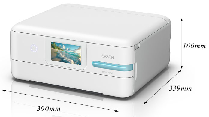 EPSON エコタンク搭載 インクジェットプリンター EW-M757TW【(株)たなか】[F14109]