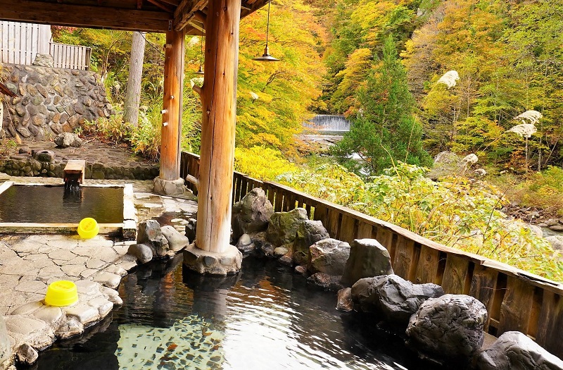 鷹の湯温泉 皆瀬牛付き1泊2食ペア宿泊券【鷹の湯温泉(株)】[F14801]