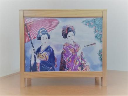 秋田杉ミニ七夕絵どうろう【杉の香りに癒される】【株式会社たなか】[F8203]