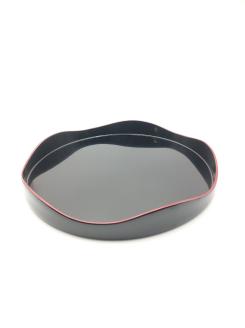 川連漆器 山道丸盆【阿部健吉商店】[H5304]