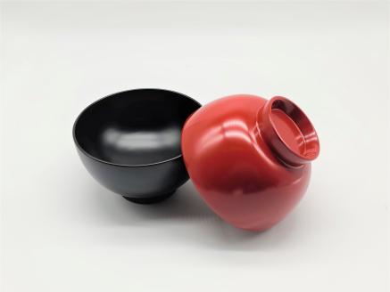 川連漆器 夫婦背高椀【佐藤豊八商店】[H5806]