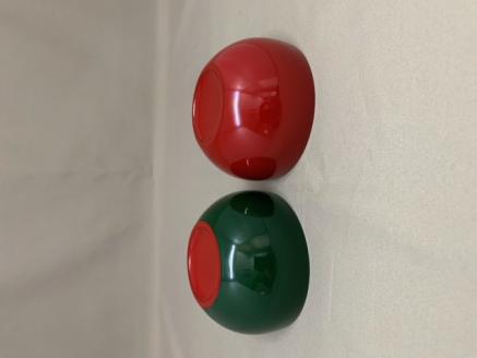 川連漆器 姫小鉢（2入）【山忠漆器】[H6404]