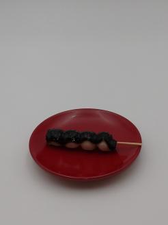 川連漆器 5寸銘々皿5枚組【阿部健吉商店】[N5301]