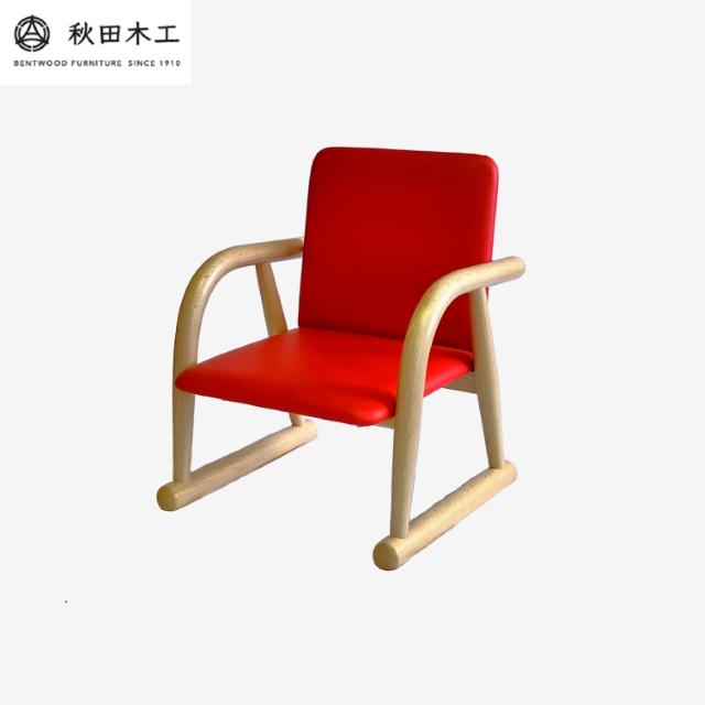 【秋田木工】キッズチェア「ゆざわっこ」【かわいい・カラフル・丈夫】【秋田木工】[O7401]