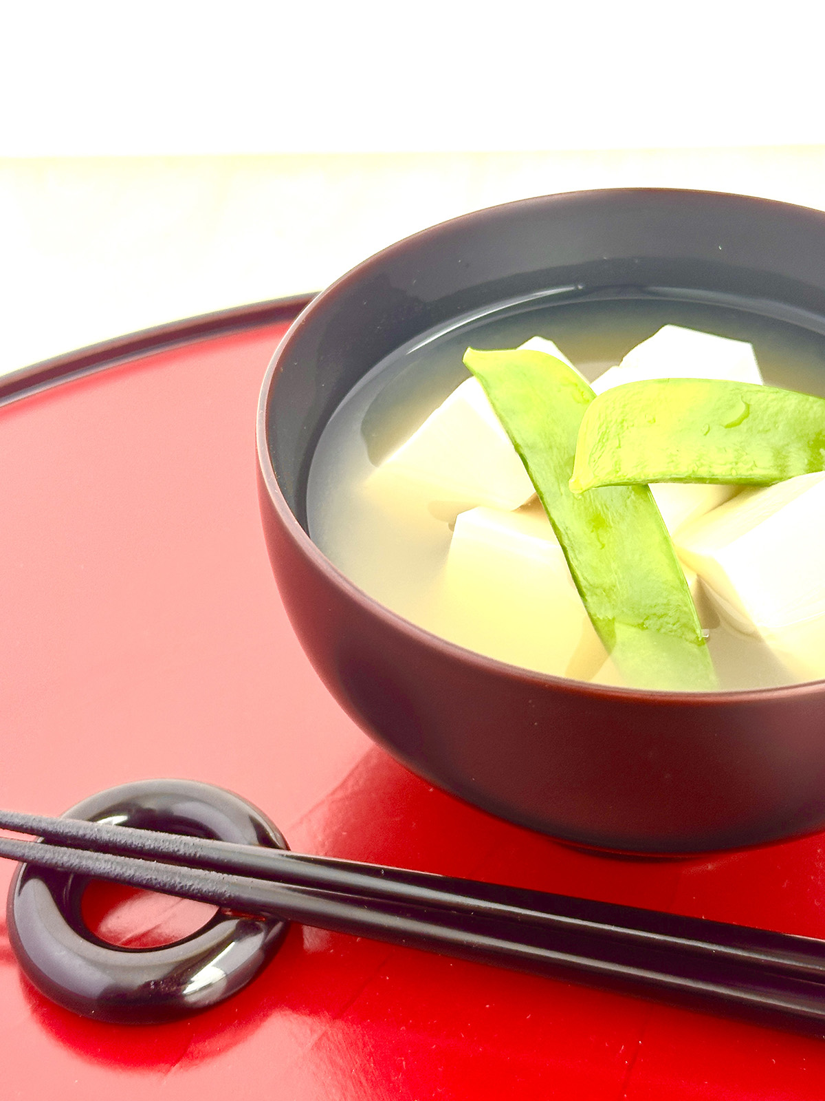 川連漆器 銀溜 坪汁椀【(株)佐藤商事】[B1-5505]