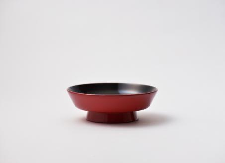 川連漆器 たなごころ 汁椀 小皿セット【秋田県漆器工業協同組合】[B5-5402]