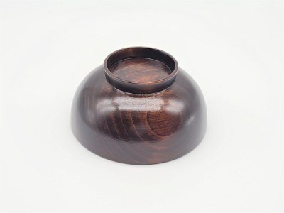 川連漆器 木目汁椀 ペア【佐藤豊八商店】[B5-5801]