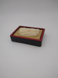 川連漆器 稲庭饂飩セイロ2個組【阿部健吉商店】[D5304]