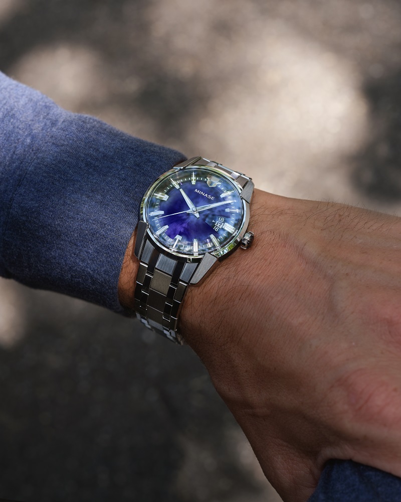 MINASE時計 DIVIDOブレスレットタイプ（VM14-M01NBL-SSB）【協和精工(株)】[F11901]