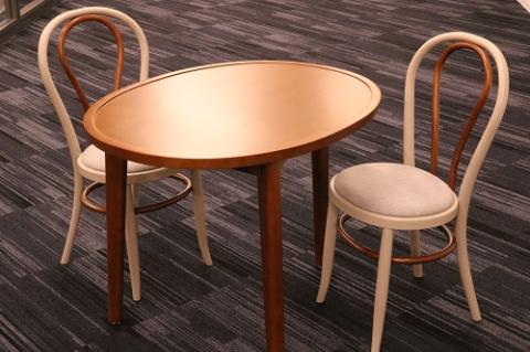 スーパー楕円曲木テーブルTA900【Orbray株式会社】[F14005]