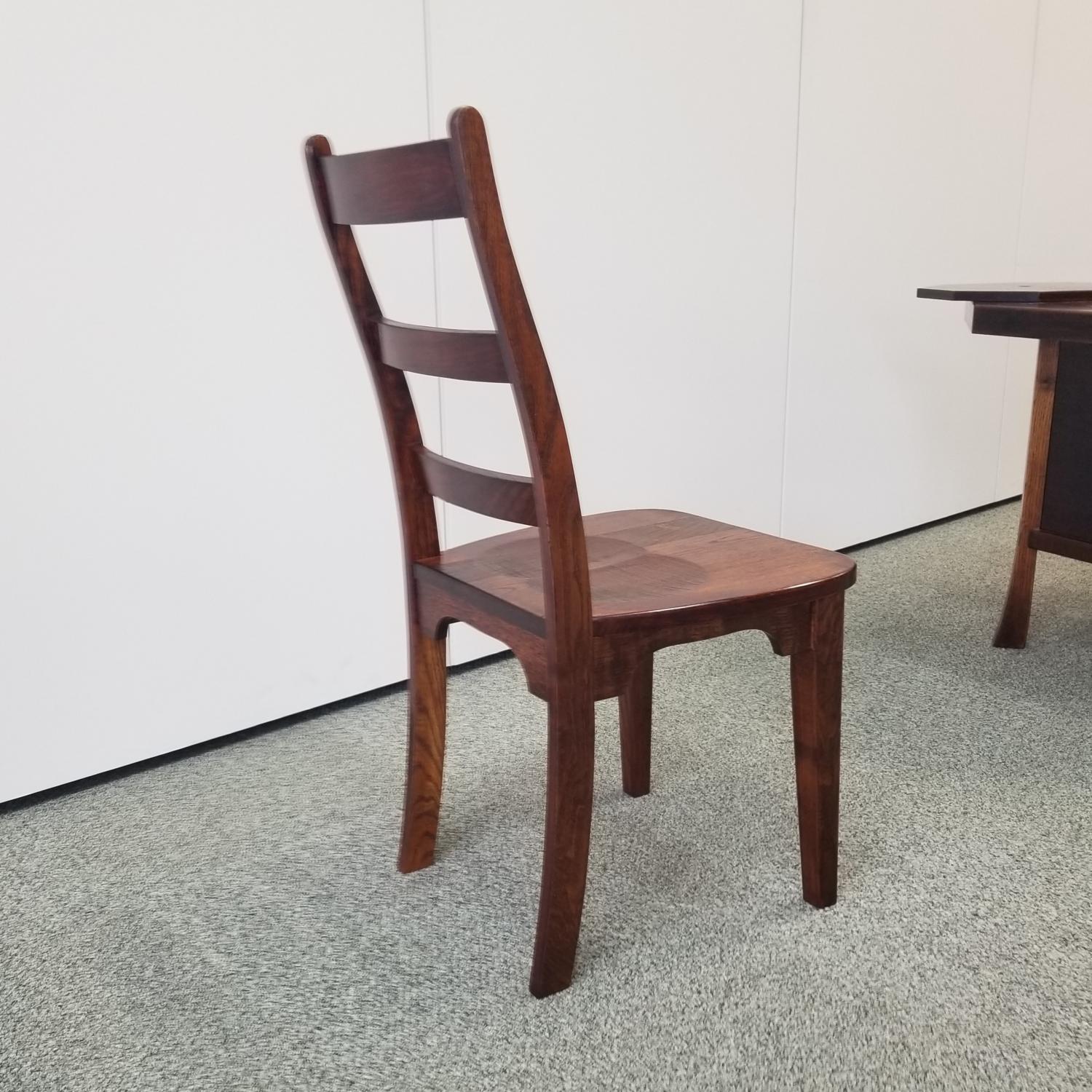 ハイバックチェアー 椅子 いす イス ハイバック 背もたれ ダイニングチェア 木製チェア 食卓椅子 高座椅子 アンティーク調 高級 インテリア 家具 レトロ 和モダン 和室【(有)高松木工】[F8804]