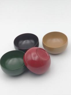 川連漆器 3寸小鉢四季セット【阿部健吉商店】[H5-5301]