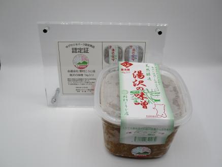 ゆざわジオパーク認定商品 湯沢の塩麹と味噌【合資会社 野村こうじ店】[B2-10201]