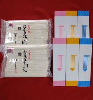 稲庭手打うどん（袋入400g×2・箱入90g×6）【雪の出羽路茶屋】[B1-11802]