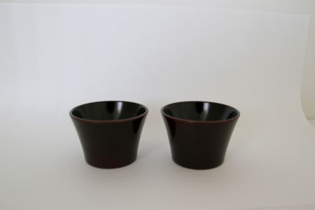 川連漆器 ぐい呑みセット【山田漆器店】[B1-5601]