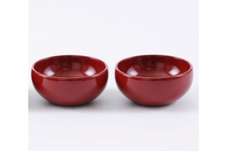 川連漆器 4寸おつまみ鉢【山田漆器店】[B3-5602]