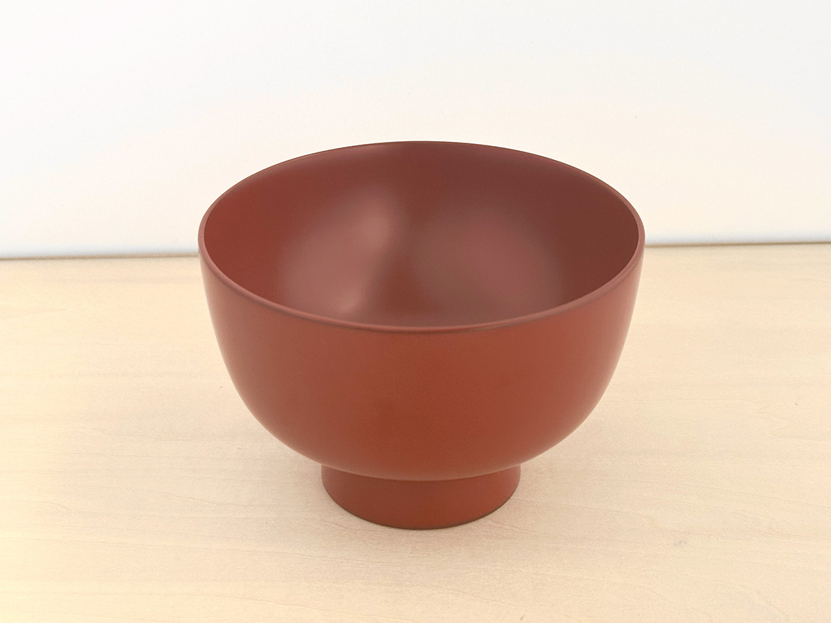 川連漆器 銀朱 鉄鉢椀【(株)佐藤商事】[B4-5501]