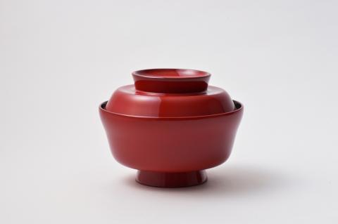 川連漆器 たなごころ 汁椀 小皿セット【秋田県漆器工業協同組合】[B5-5402]