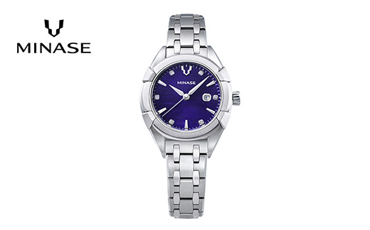 MINASE時計 Uruga31 ブレスレットタイプ（UG02-M01NBL-SSB） MINASE 日本製 時計 腕時計 レディース 高額 人気 ランキング【協和精工株式会社】[F11949]