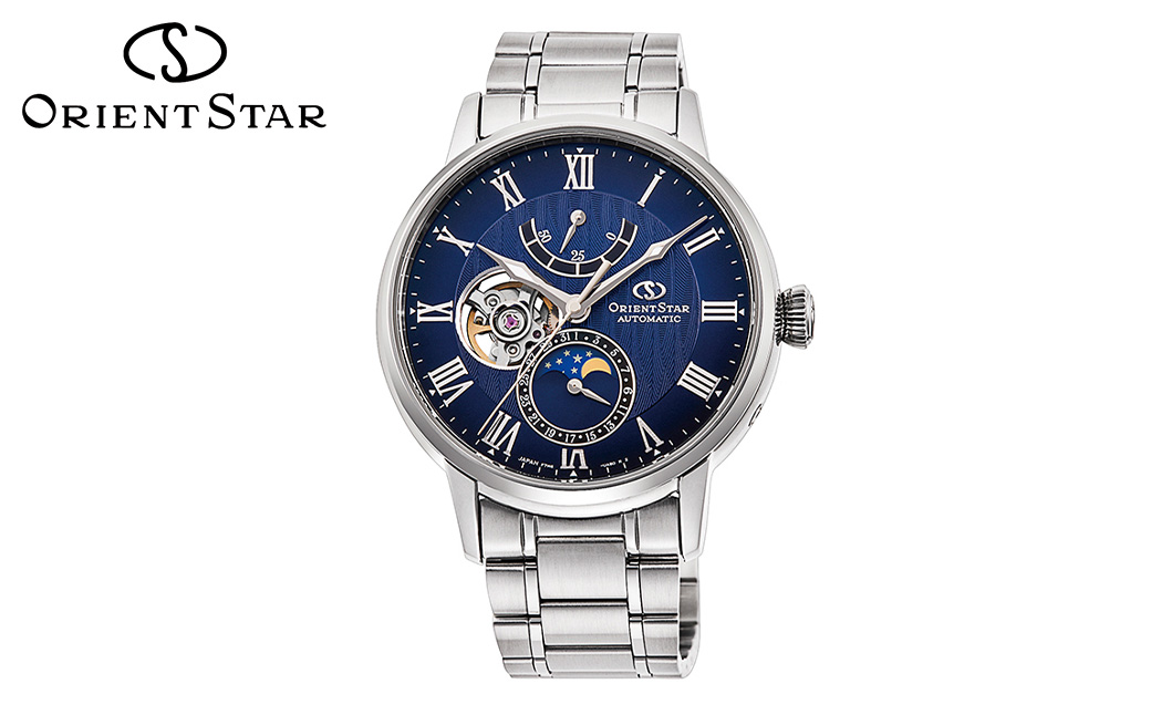 ORIENTSTAR メカニカルムーンフェイズ(RK-AY0103L) オリエントスター 日本製 時計 ふるさと納税 腕時計 高額 人気 ランキング【recompense】[F12808]