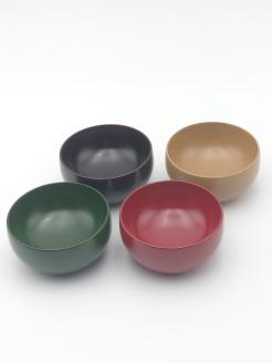 川連漆器 3寸小鉢四季セット【阿部健吉商店】[H5-5301]