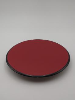 川連漆器 丸盛皿【阿部健吉商店】[H5305]