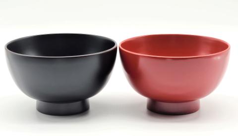 川連漆器 夫婦背高椀【佐藤豊八商店】[H5806]