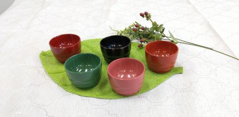 川連漆器 フリーカップ・5色組【井上漆器店】[N4-5901]