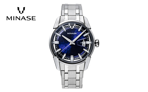 MINASE時計 DIVIDOブレスレットタイプ（VM14-M01NBL-SSB）【協和精工(株)】[F11901]