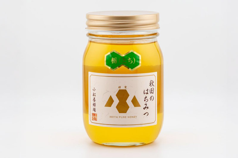 小松養蜂場 はちみつ 秋田県産 100％ 栃蜂蜜 600g