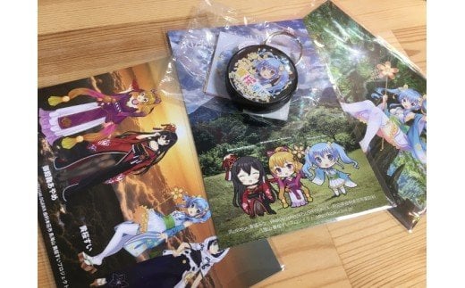 黄桜すいサウンドキーホルダー ポストカード3種類セット