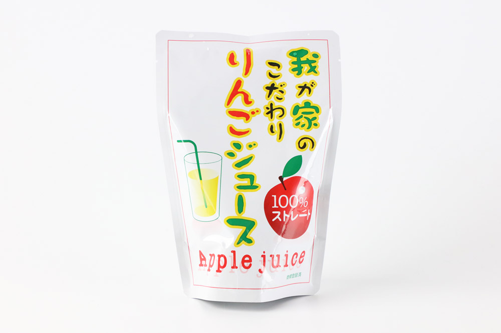 我が家のこだわりりんごジュース 180g×10パック