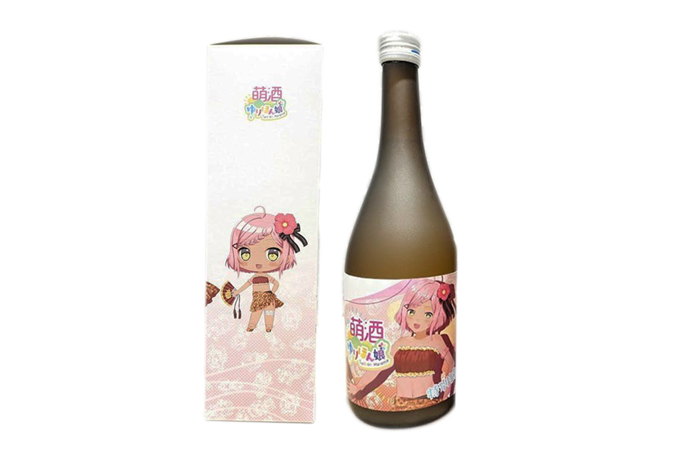 萌酒～ゆりほん娘～  浜梨リン子 特別純米（720ml×1本）たこ・さばの燻製2種セット
