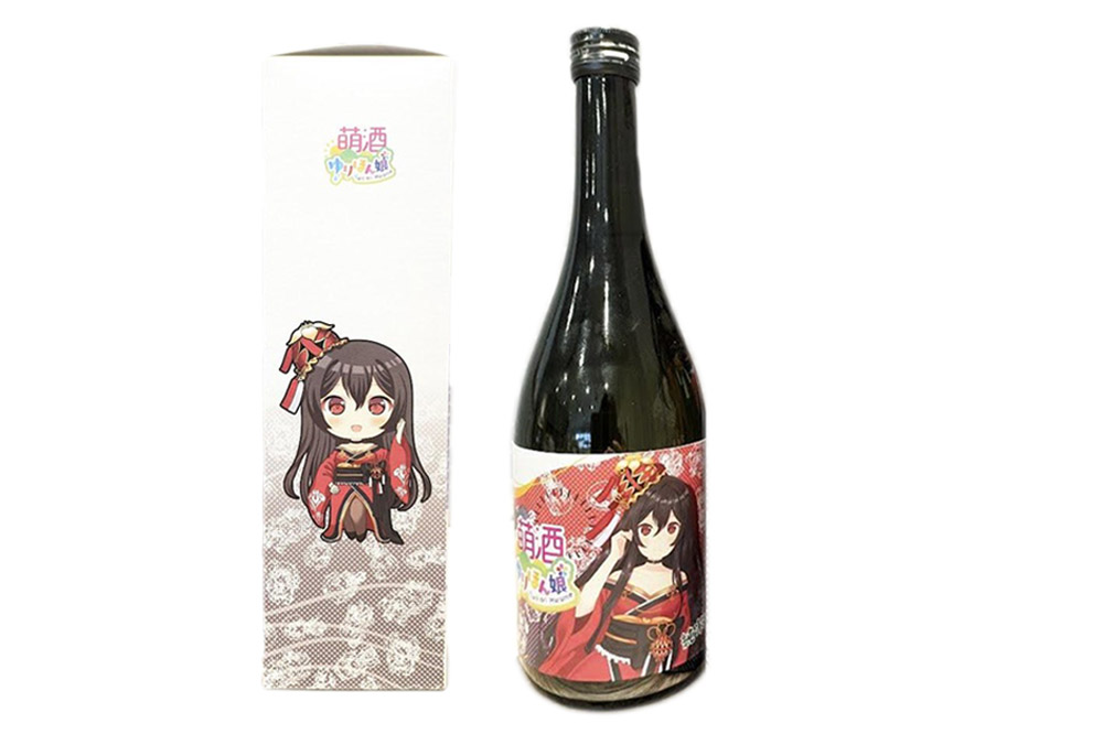 萌酒～ゆりほん娘～  御殿鞠あやめ 純米吟醸（720ml×1本）甘えび・紅鮭の燻製2種セット