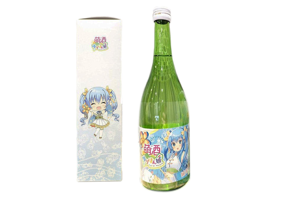 萌酒～ゆりほん娘～  黄桜すい 純米吟醸（720ml×1本）たこ・にしんの燻製2種セット
