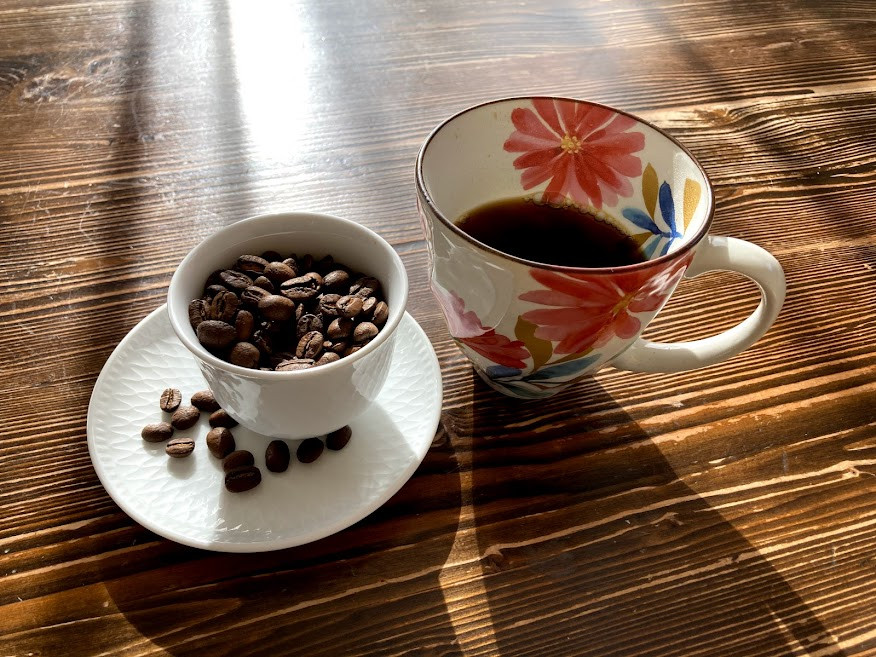 珈琲焙煎工房結 コーヒー(豆)セット(ブレンドコーヒー (豆) 150g×1袋 ＆ ドリップコーヒー (粉) 10g×2個)