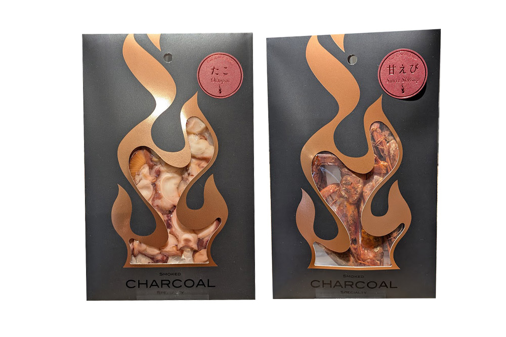 萌酒～ゆりほん娘～ 松皮カンナ 純米大吟醸（720ml×1本）たこ・甘エビの燻製2種セット