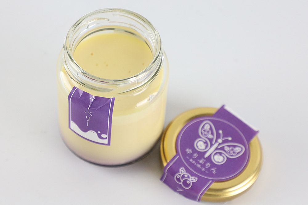 ゆりぷりん（ブルーベリー、りんご　各4個） 計8個入 洋菓子 デザート スイーツ