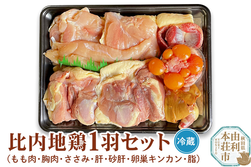 《冷蔵》比内地鶏1羽セット