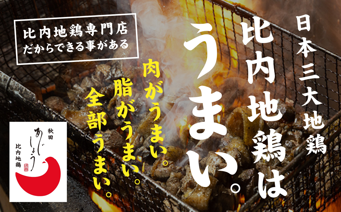 比内地鶏 炭火やきとり 塩味 2パック 秋田県産 国産 冷凍 味付け鶏肉 鶏脂 地鶏 とり肉 やきとり 焼鳥 串 おつまみ 酒の肴 おかず 惣菜 BBQ キャンプ ギフト 人気