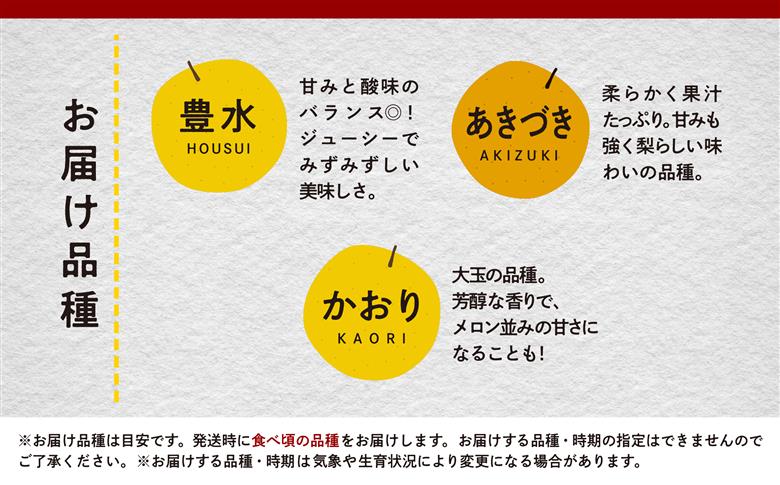 和梨 詰め合わせ 3kg 旬 甘い くだもの 果物 フルーツ なし ナシ グルメ 人気 おすすめ ランキング 故郷 ふるさと 納税 秋田 秋田県 潟上 潟上市 【舘岡果樹園】