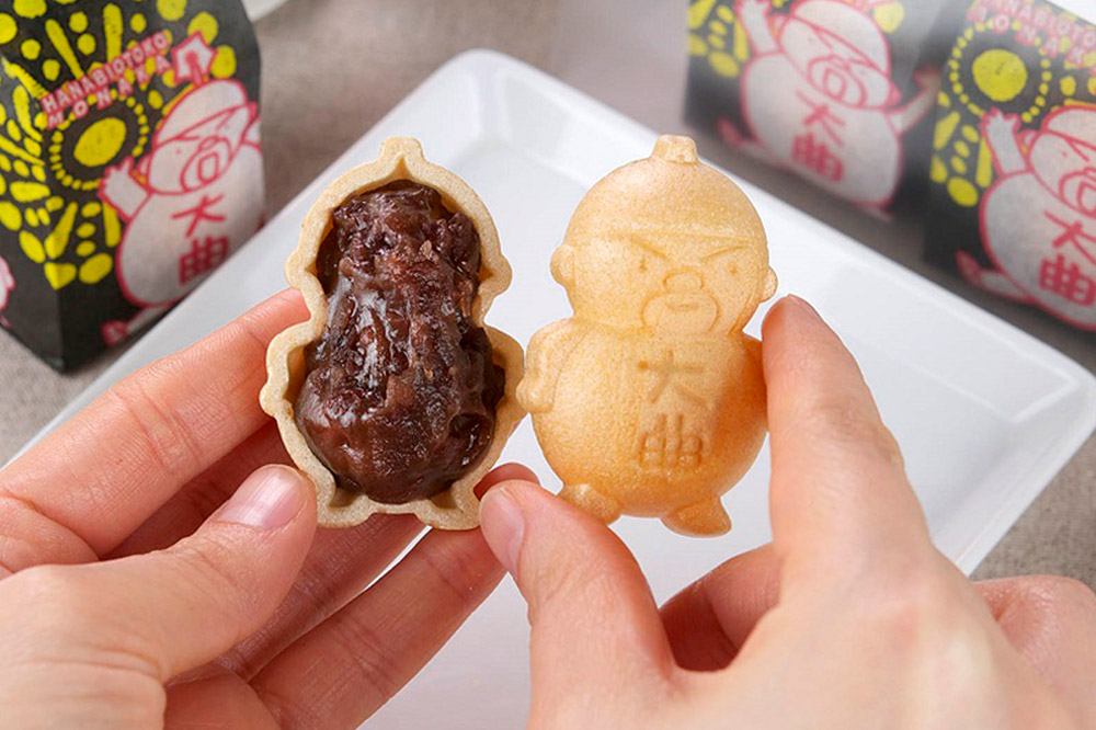 大曲花火男最中 6個入り×2袋 【菓子司つじや】