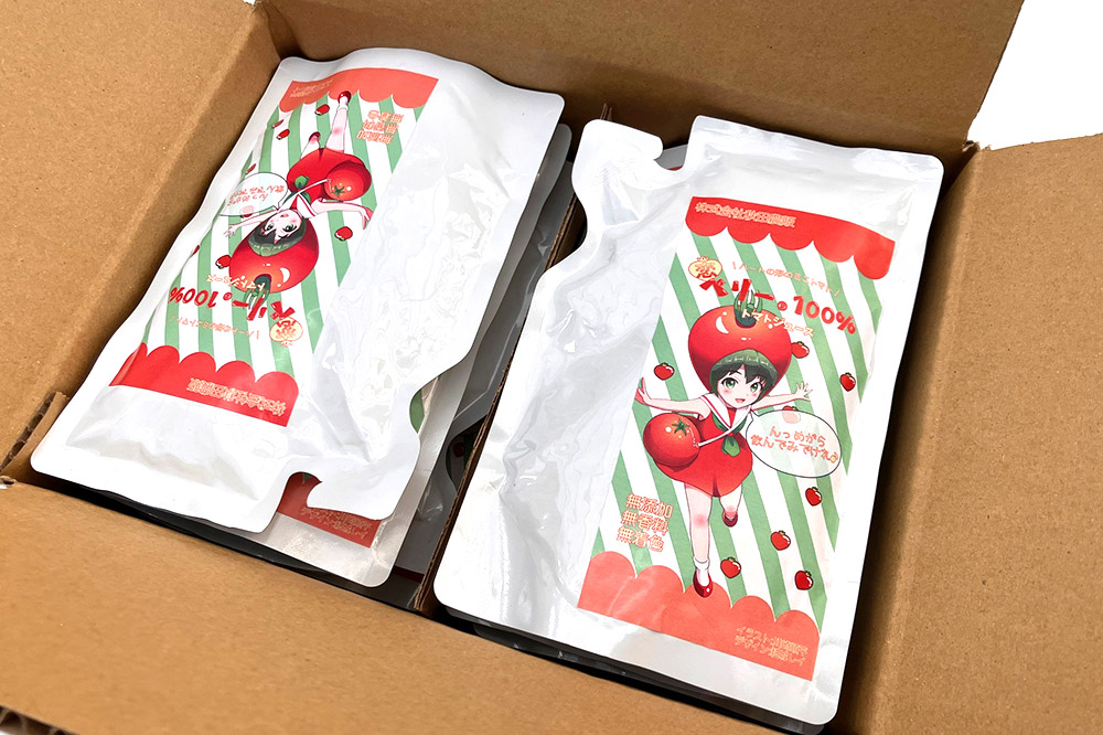 恋ベリー 100%トマトジュース（濃縮）150g×20パック入